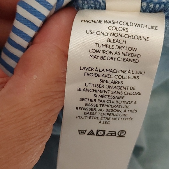 Free People Keegan High Low Denim Cotton Patchwork/Tunic Dress Size Small - Picture 12 of 13